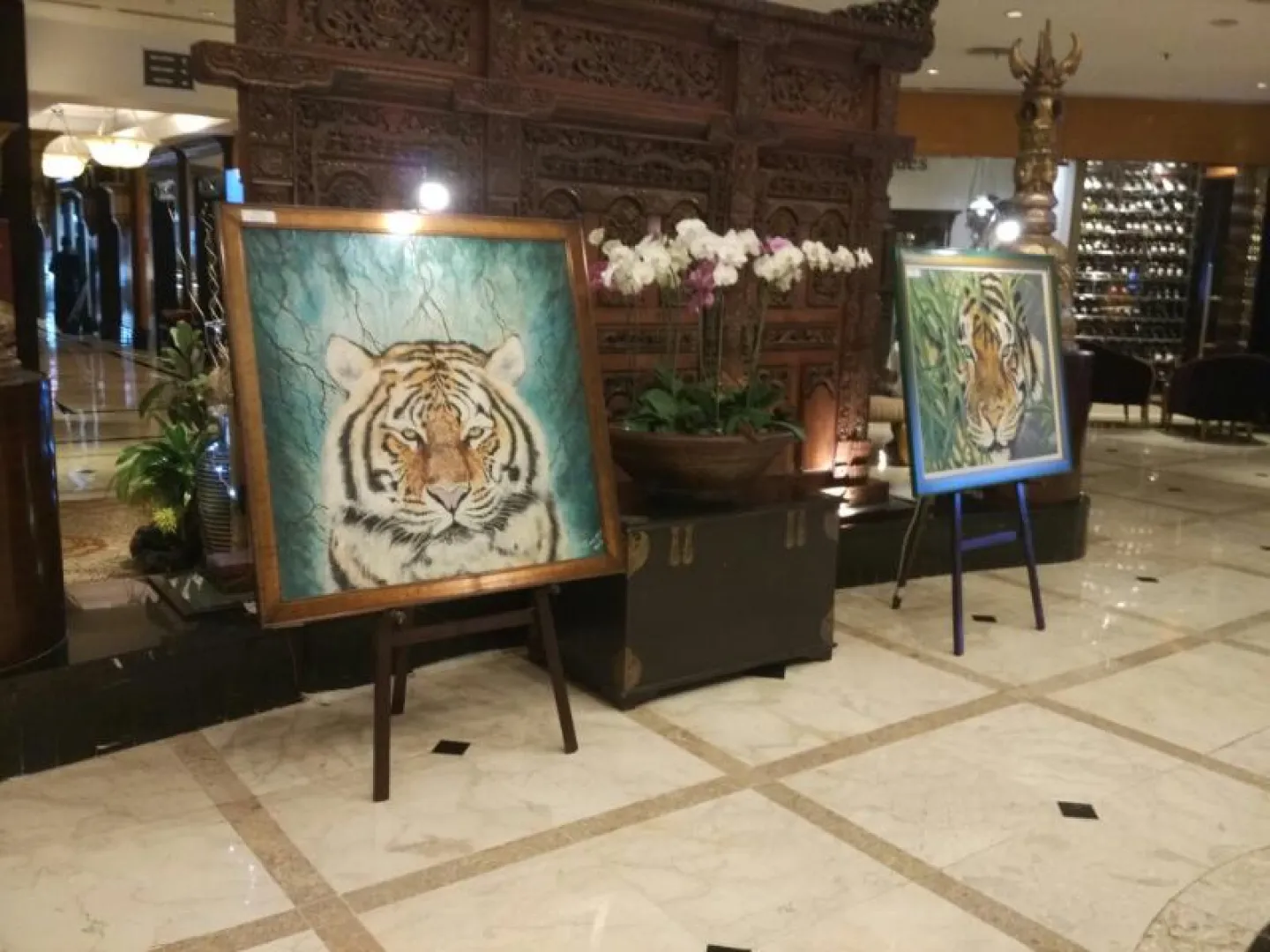 Pameran lukisan bu tamanna sagar 