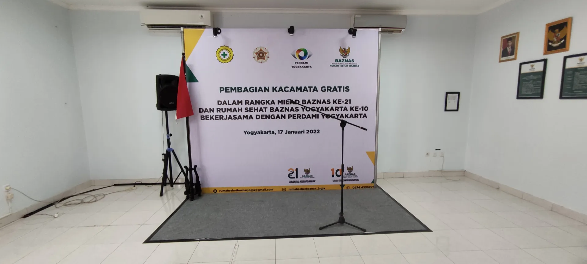 RUMAH SAKIT BAZNAS (BACKDROP)