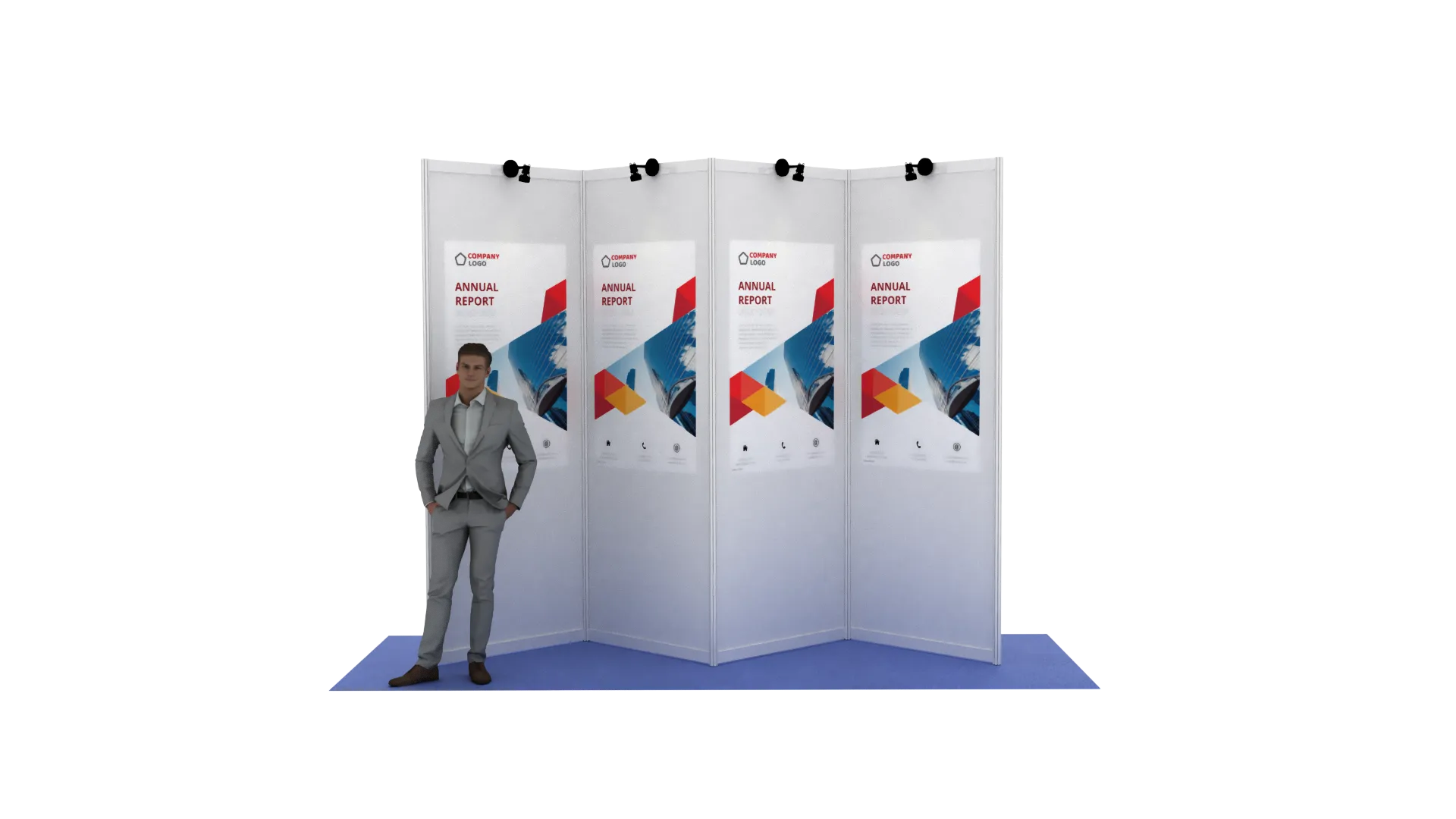 Panel Partisi Pameran Coating - Panel Partisi
